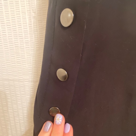 BCBG Generation Side Snapped Cropped Jumpsuit - Picture 3 of 4